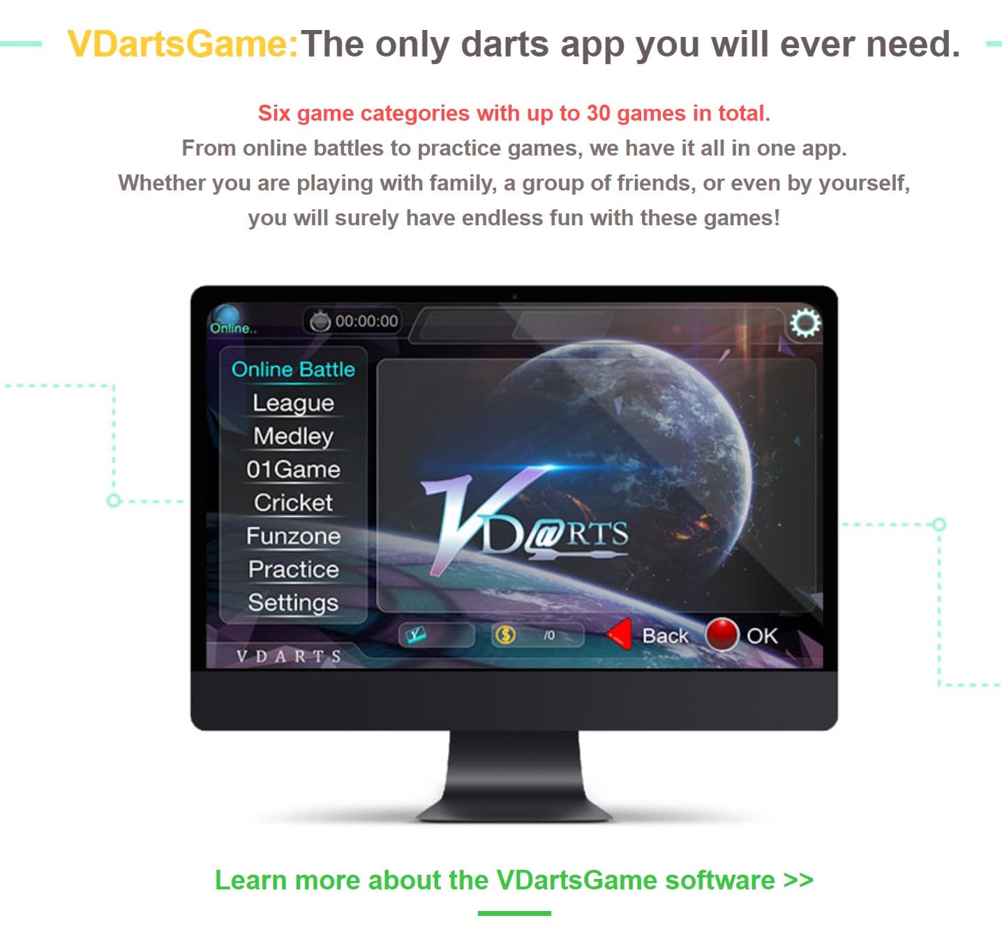 VDarts mini PRO 8